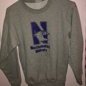 Northwestern crew neck